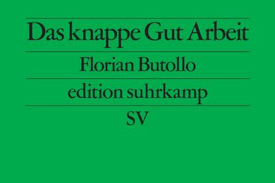 Book Cover "Das knappe Gut Arbeit"
